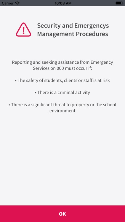 DECYP Emergency App