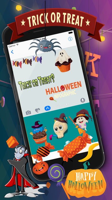 HalloMoji  Halloween Emojis Screenshot