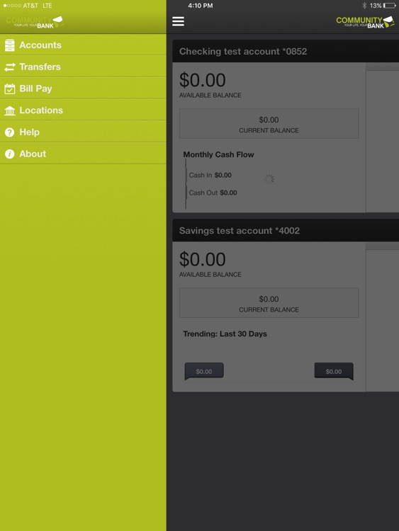 Community Bank Mobile for iPad