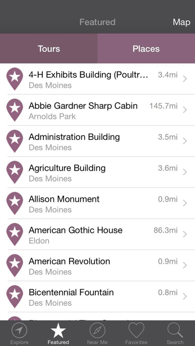 Iowa Culture App Screenshot