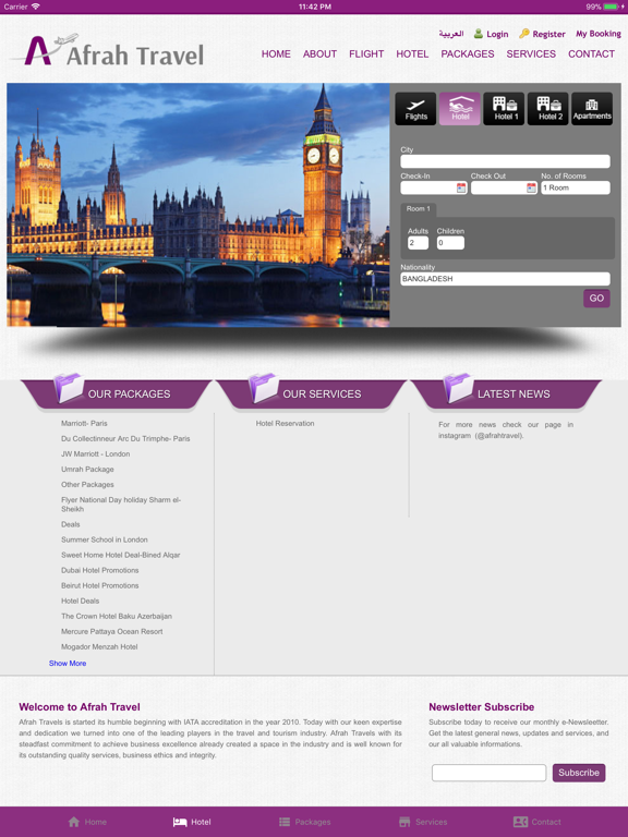 Screenshot #6 pour Afrah Travels - Tathekarty