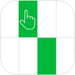 Black Tiles - Touch The White Piano Keyboard app icon