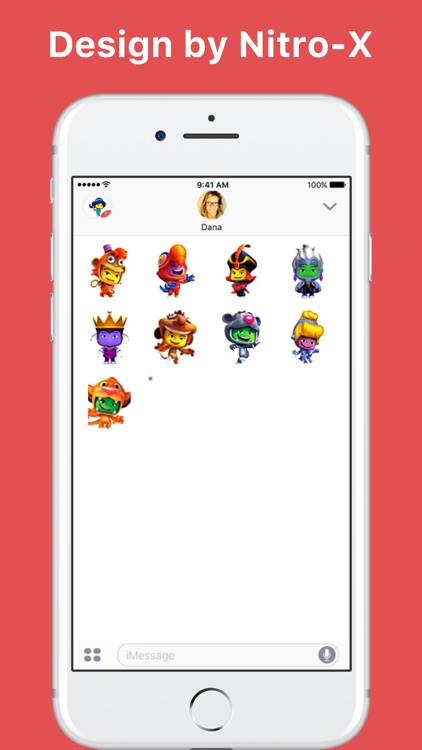 Funky Emoji Character stickers by Nitro-X