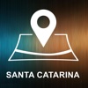 Santa Catarina, Brazil, Offline Auto GPS