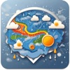 Weather Radar Forecast On Map icon