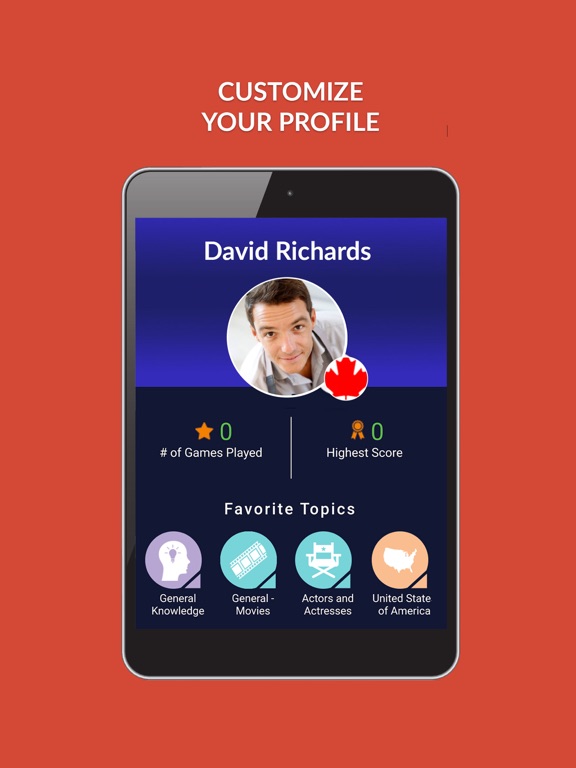 Quizefy iPad screenshot
