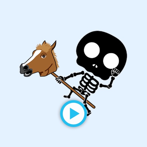 Sporting Skeletons - Animated Gif Stickers icon