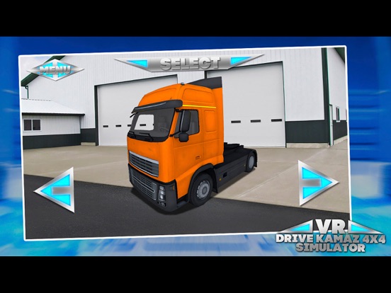 VR Drive KAMAZ 4x4 Simulator iPad screenshot