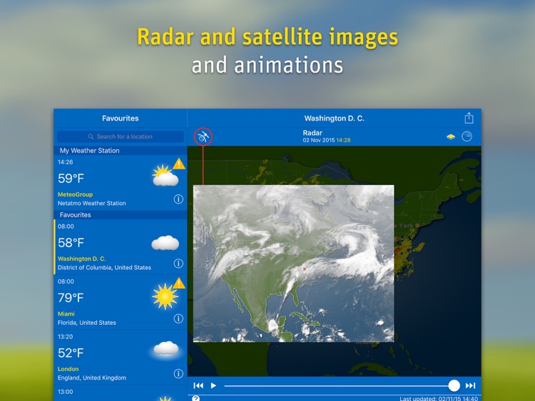 WeatherPro for iPad