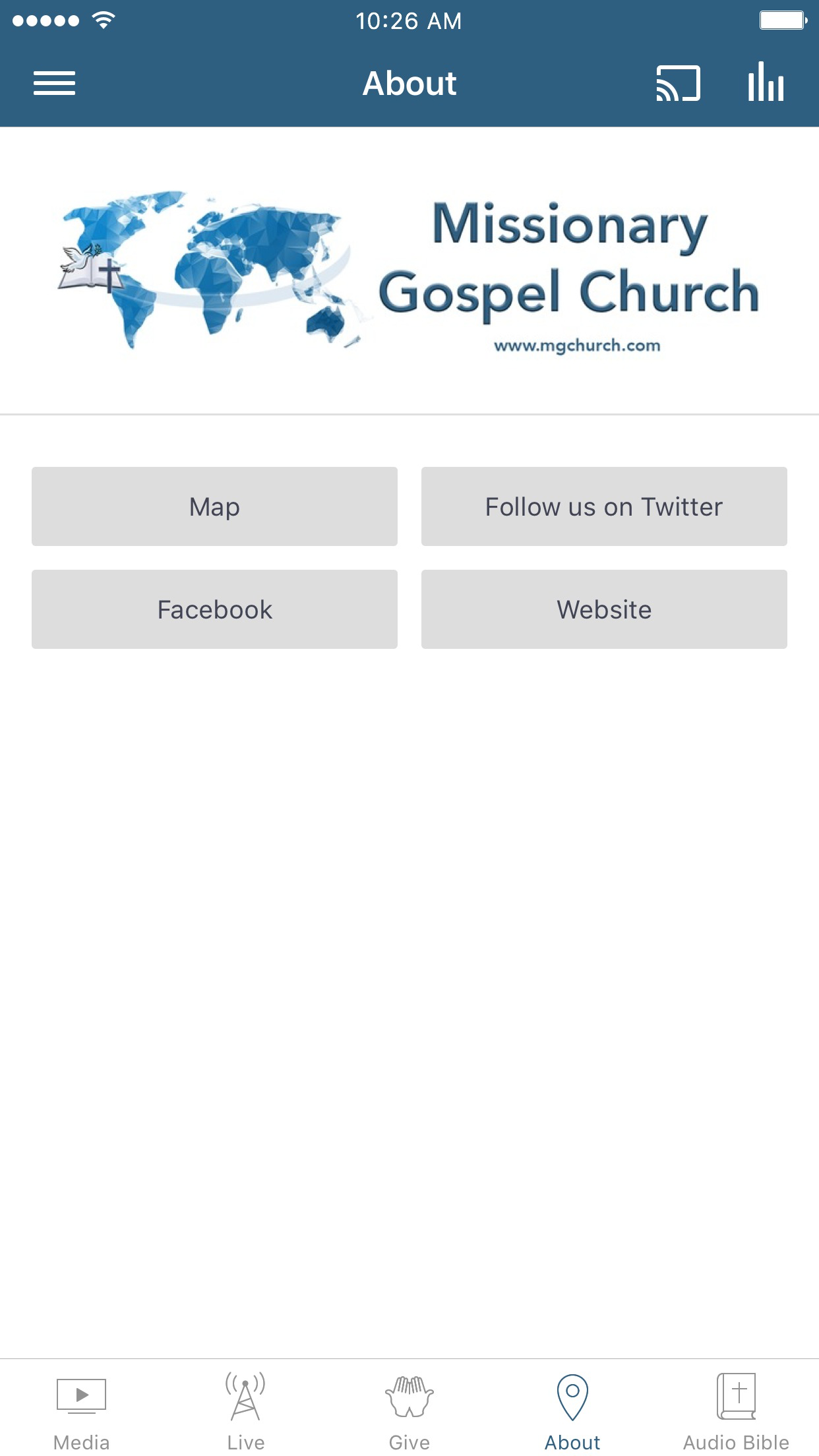 Missionary Gospel Church screenshot 3
