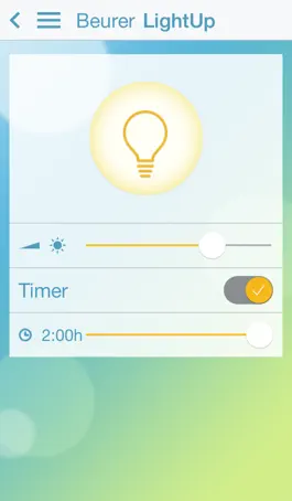Game screenshot beurer LightUp apk