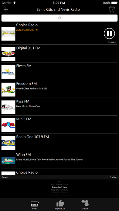 Saint Kitts and Nevis Radio iPhone screenshot 3 - Entertainment app