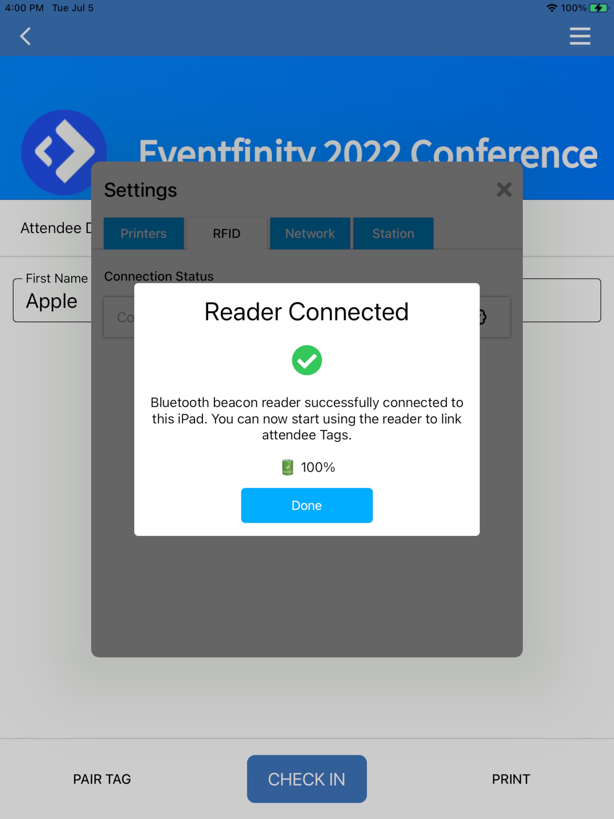 Eventfinity Check Inのおすすめ画像5