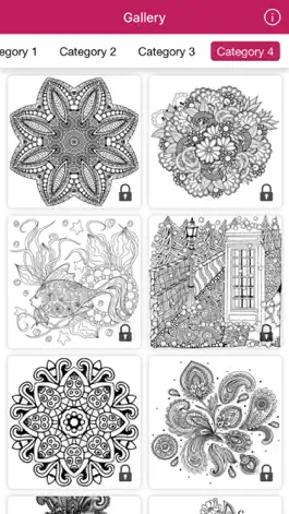 Game screenshot coloring book color therapy free adult for adults hack