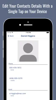 vcard contacts backup - copy & export address book iphone screenshot 4