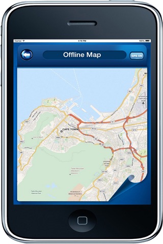 Cape Town South Africa - Offline Maps navigator screenshot 2