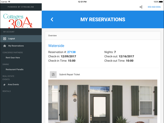 Screenshot #4 pour 30A Cottages & Concierge