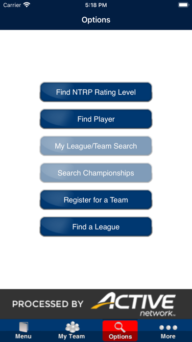 TennisLink: USTA League Screenshot