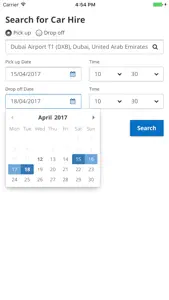 Dubai Cheap Car Rental Search - تأجير سيارة في دبي screenshot #1 for iPhone