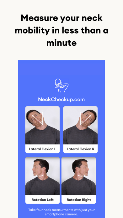 NeckCheckUp: Prevent Neck Pain Screenshot