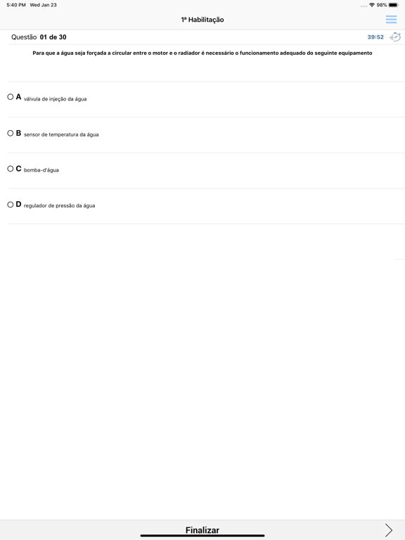 Screenshot #6 pour Simulado Detran.SP