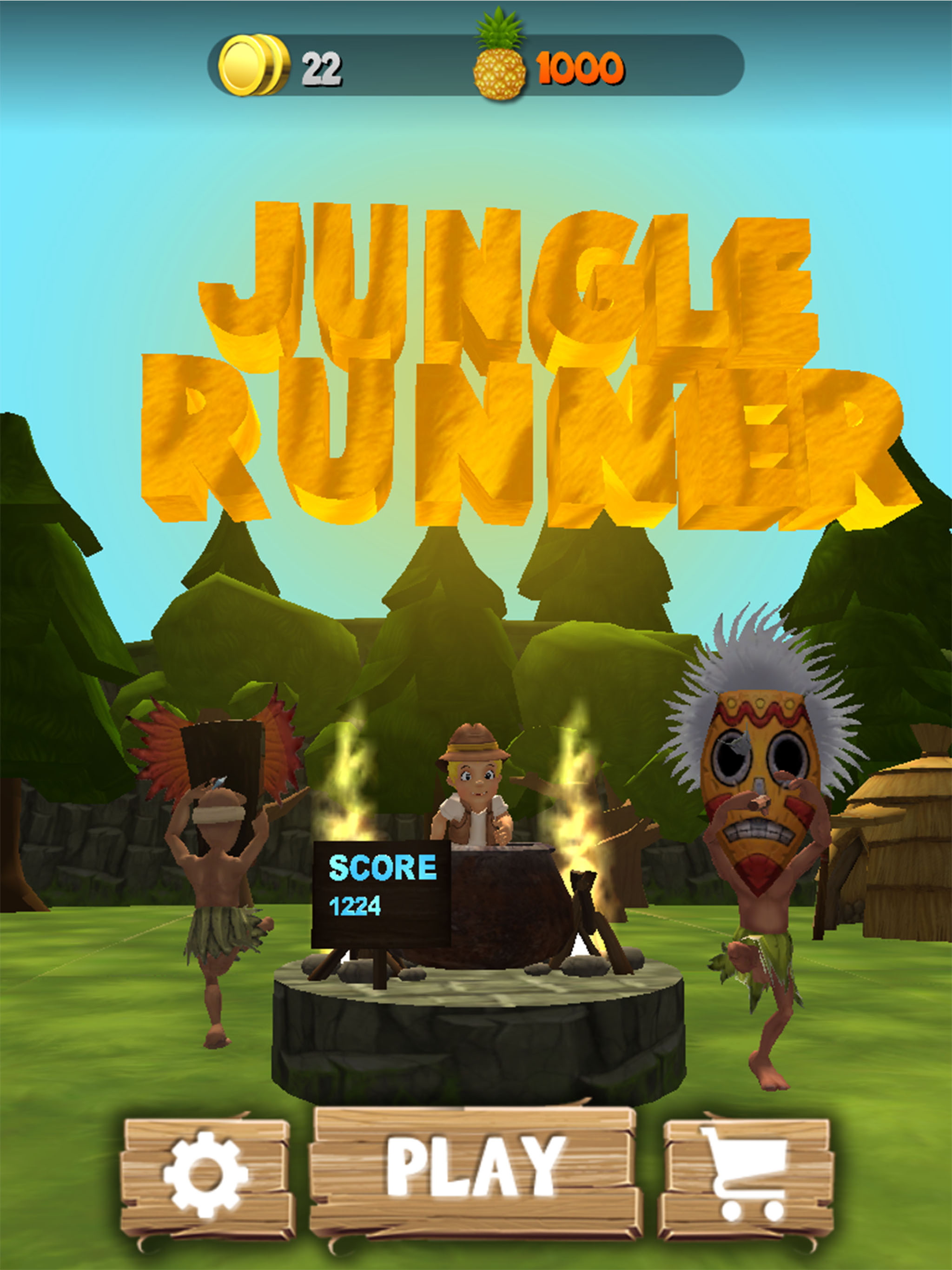 Safari Jungle Run Adventure 3D - Last Hero