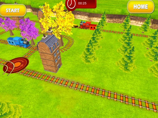 Screenshot #1 for Tricky Train 3D Puzzle Game