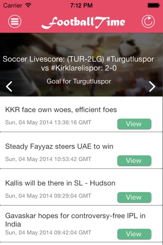 Live Football - Football Time screenshot 3