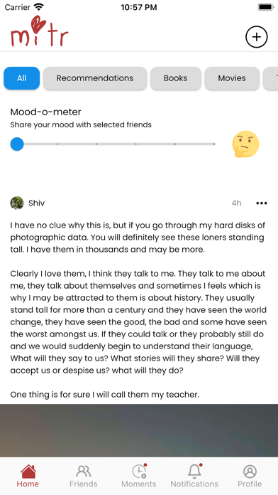 Mitr. Screenshot