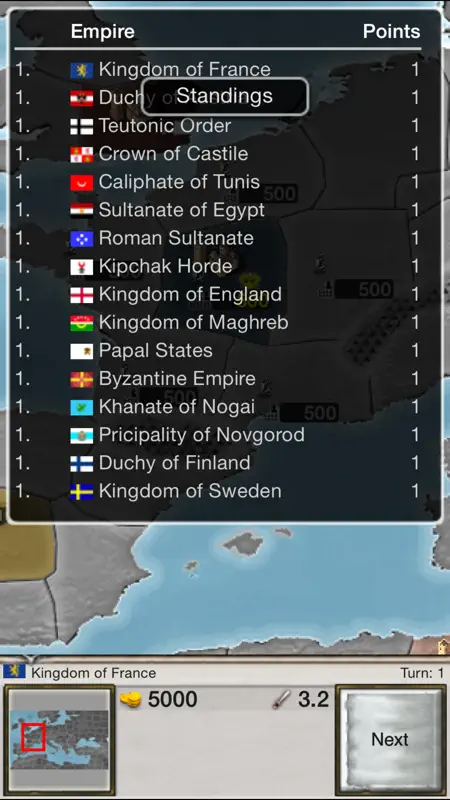Age of Conquest: Europe screenshot 2 of 5