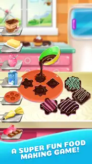 dessert food maker cooking kids game iPhone Captures Décran 1