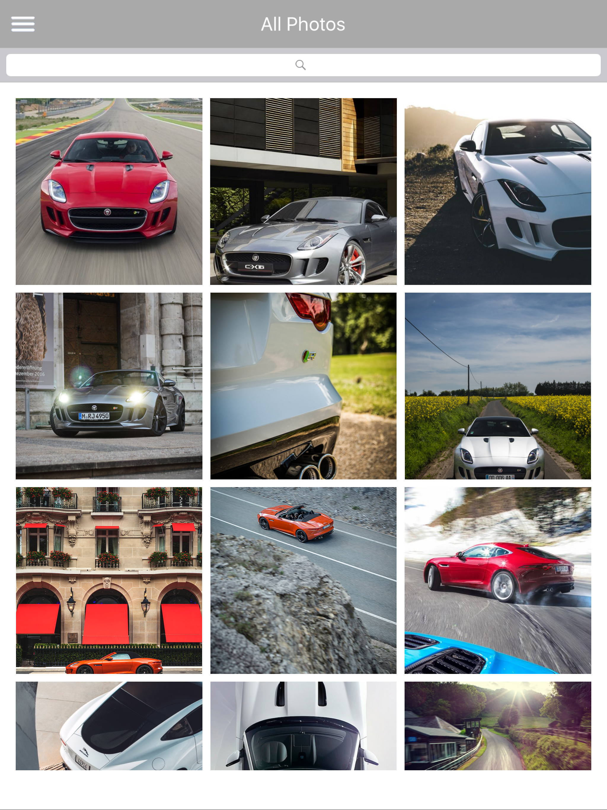HD Car Wallpapers - Jaguar F-Type Edition