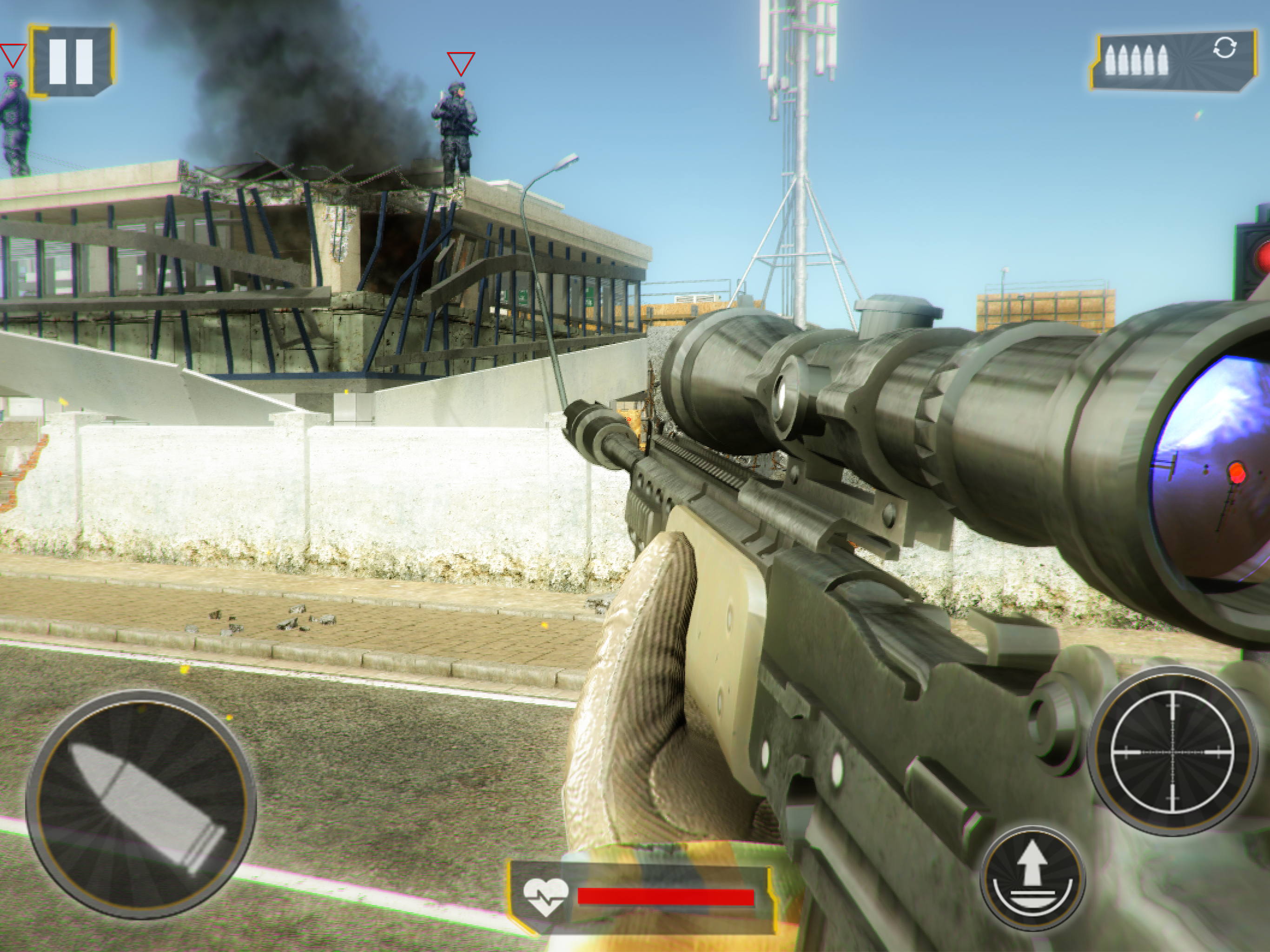 Sniper 3D : Critical War Games