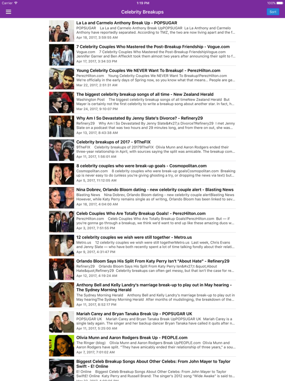 Screenshot #6 pour Celebrity Gossip Breaking News