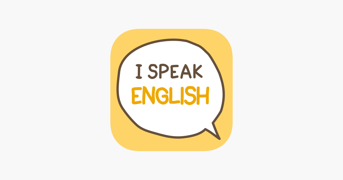 I Speak English Su App Store