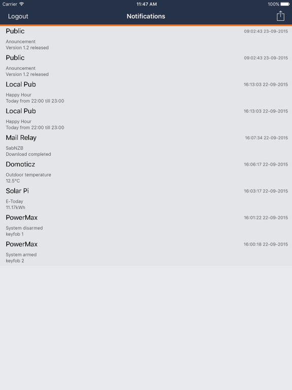 Screenshot #5 pour NotifyMyDevice