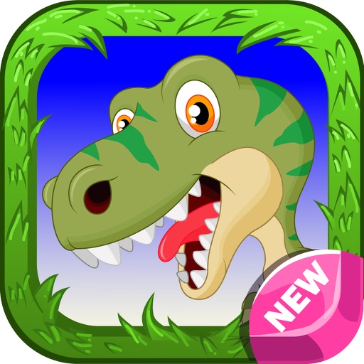 Kids dinosaur puzzle games for toddlers icon