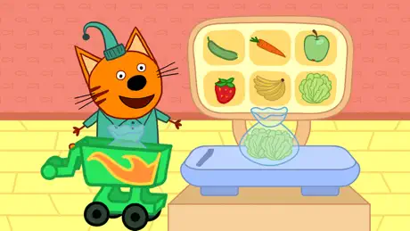 Kid-E-Cats 가게: 고양이 게임음식 게임동물게임