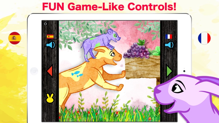 Learn French & Spanish - Toddler & Kids Animals screenshot-4