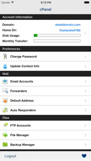 control panel plus iPhone Captures Décran 1