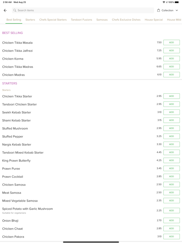 Indulge Restaurant Cannock.