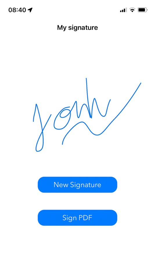 Expert Sign: Sign documents - 1.05 - (iOS)