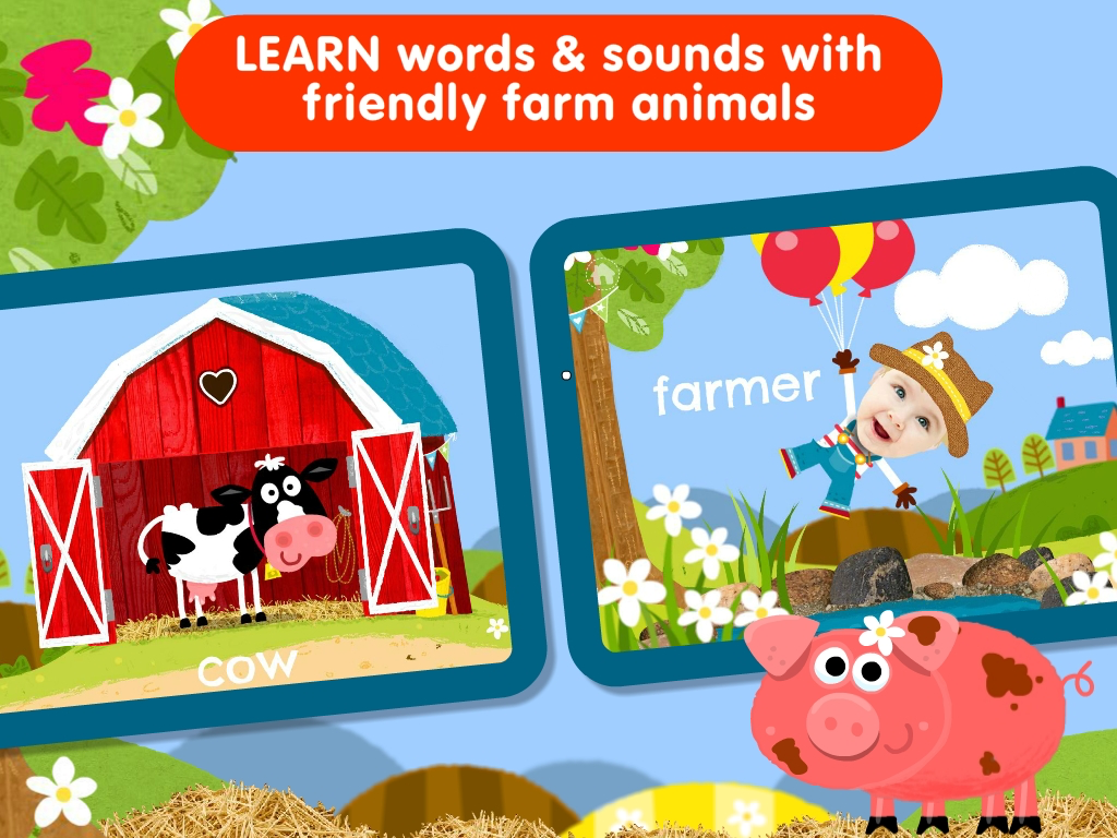 Peek a Boo Farm Animals Sounds screenshot 7