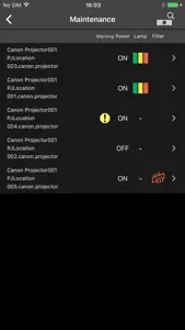 Canon Service Tool for PJ screenshot #3 for iPhone