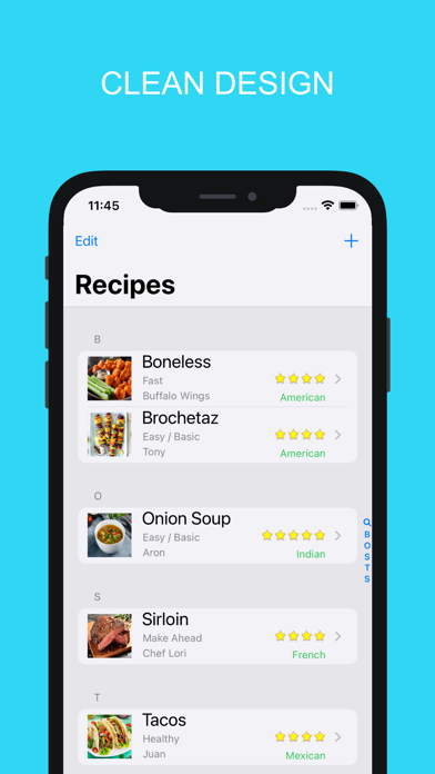 Kitchenbook Pro Screenshot
