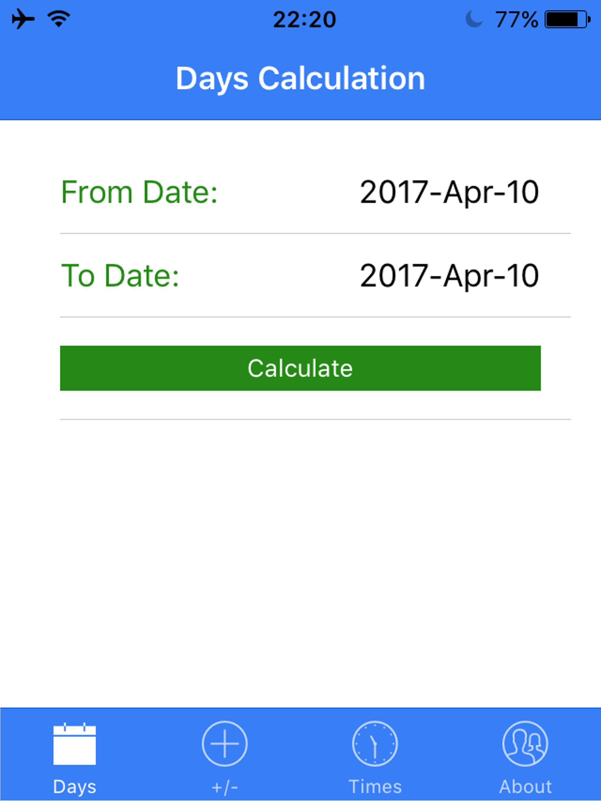 Day Calculator Elite