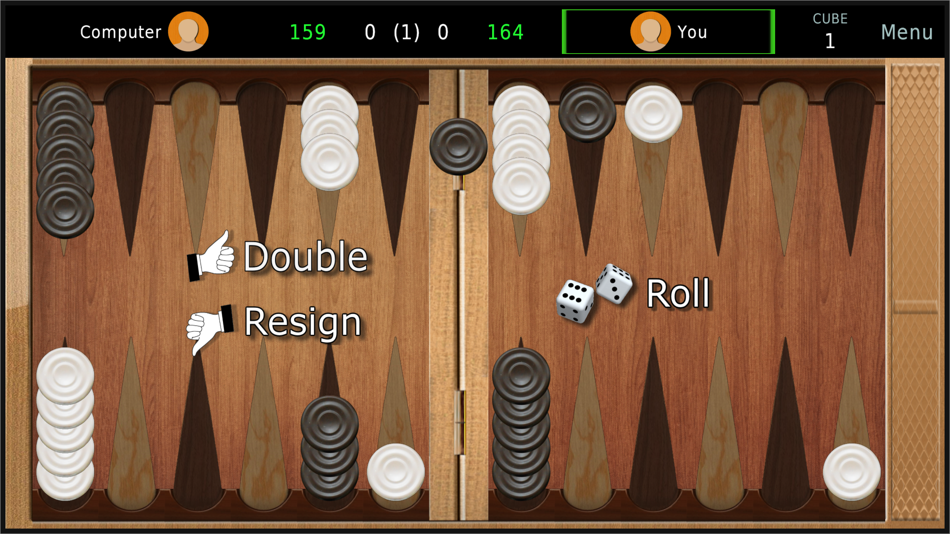 #1. Backgammon Reloaded (iOS) 由: Catalin Stan
