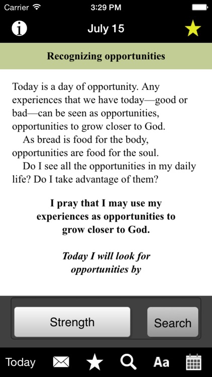 Day by Day Meditations