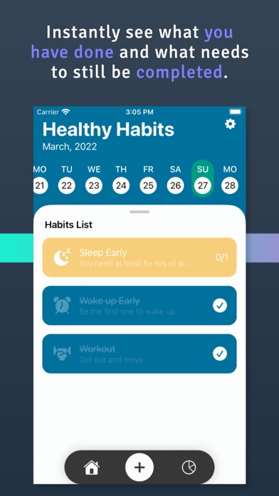 Healthy Habits for Selfcare Screenshot