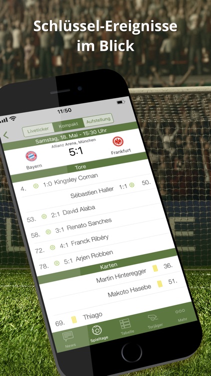 Pocket Liga - Fussball Live screenshot-3